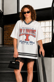 ILLINOIS FIGHTING ILLINI SQUAD MENTALITY OVERSIZED MESH FASHION JERSEY