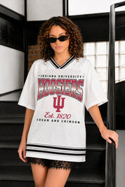 INDIANA HOOSIERS SQUAD MENTALITY OVERSIZED MESH FASHION JERSEY