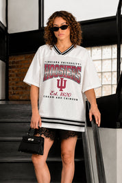 INDIANA HOOSIERS SQUAD MENTALITY OVERSIZED MESH FASHION JERSEY