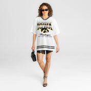IOWA HAWKEYES SQUAD MENTALITY OVERSIZED MESH FASHION JERSEY