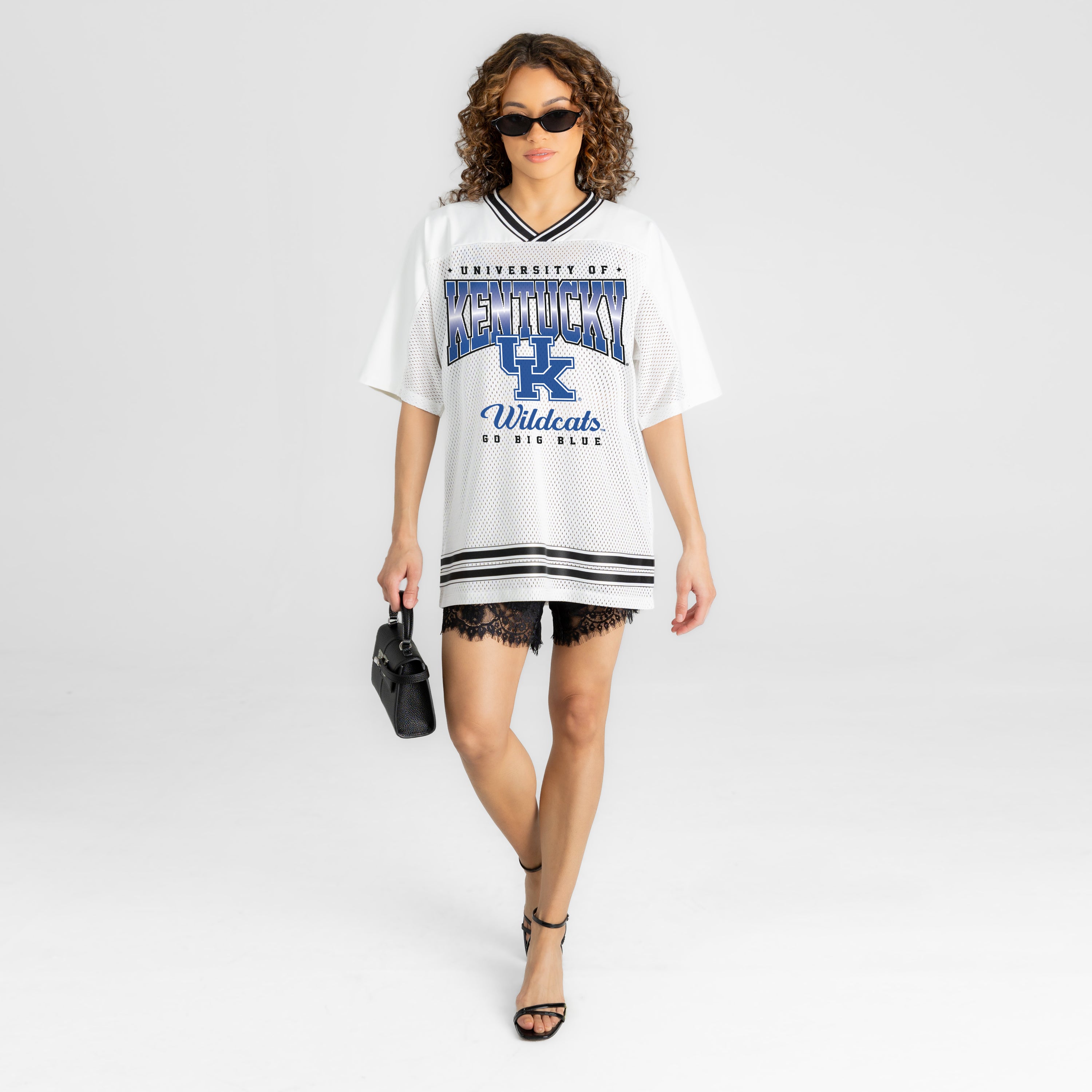KENTUCKY WILDCATS SQUAD MENTALITY OVERSIZED MESH FASHION JERSEY
