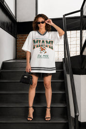 MIAMI HURRICANES SQUAD MENTALITY OVERSIZED MESH FASHION JERSEY