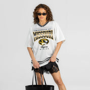 MISSOURI TIGERS SQUAD MENTALITY OVERSIZED MESH FASHION JERSEY