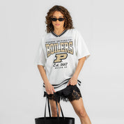 PURDUE BOILERMAKERS SQUAD MENTALITY OVERSIZED MESH FASHION JERSEY