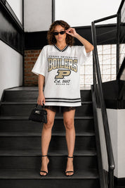 PURDUE BOILERMAKERS SQUAD MENTALITY OVERSIZED MESH FASHION JERSEY