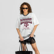 TEXAS A&M AGGIES SQUAD MENTALITY OVERSIZED MESH FASHION JERSEY