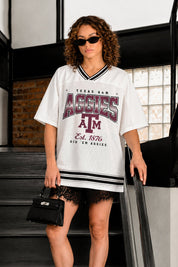 TEXAS A&M AGGIES SQUAD MENTALITY OVERSIZED MESH FASHION JERSEY