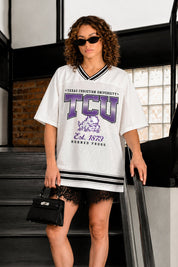TCU HORNED FROGS SQUAD MENTALITY OVERSIZED MESH FASHION JERSEY