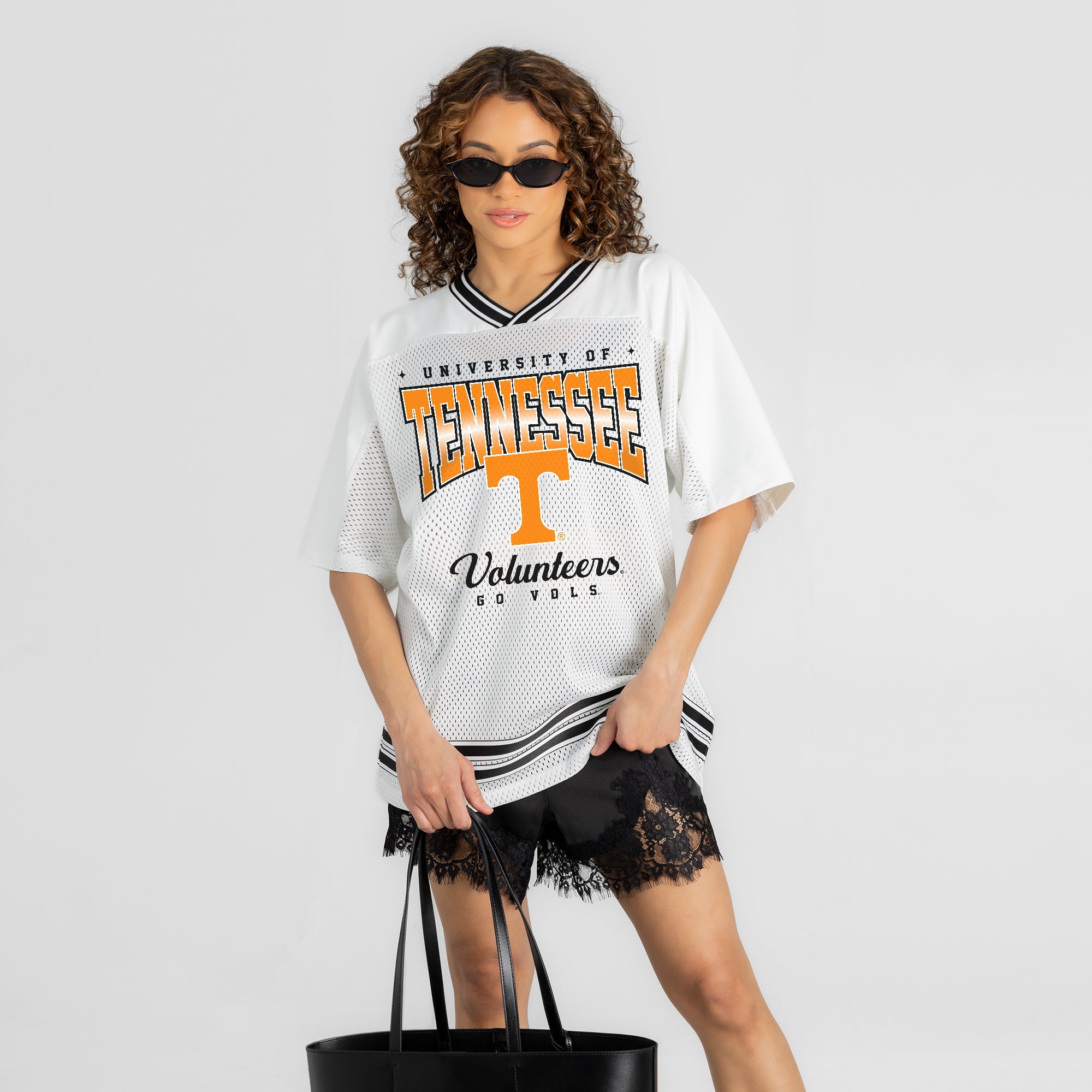 TENNESSEE VOLUNTEERS SQUAD MENTALITY OVERSIZED MESH FASHION JERSEY