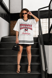 GEORGIA BULLDOGS SQUAD MENTALITY OVERSIZED MESH FASHION JERSEY