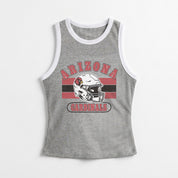ARIZONA CARDINALS VICTORY CLUB CONTRAST TRIM FITTED TANK TOP