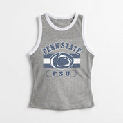 PENN STATE NITTANY LIONS VICTORY CLUB CONTRAST TRIM FITTED TANK TOP