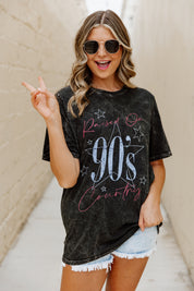 CLASSIC COUNTRY VINTAGE WASH BOYFRIEND TEE