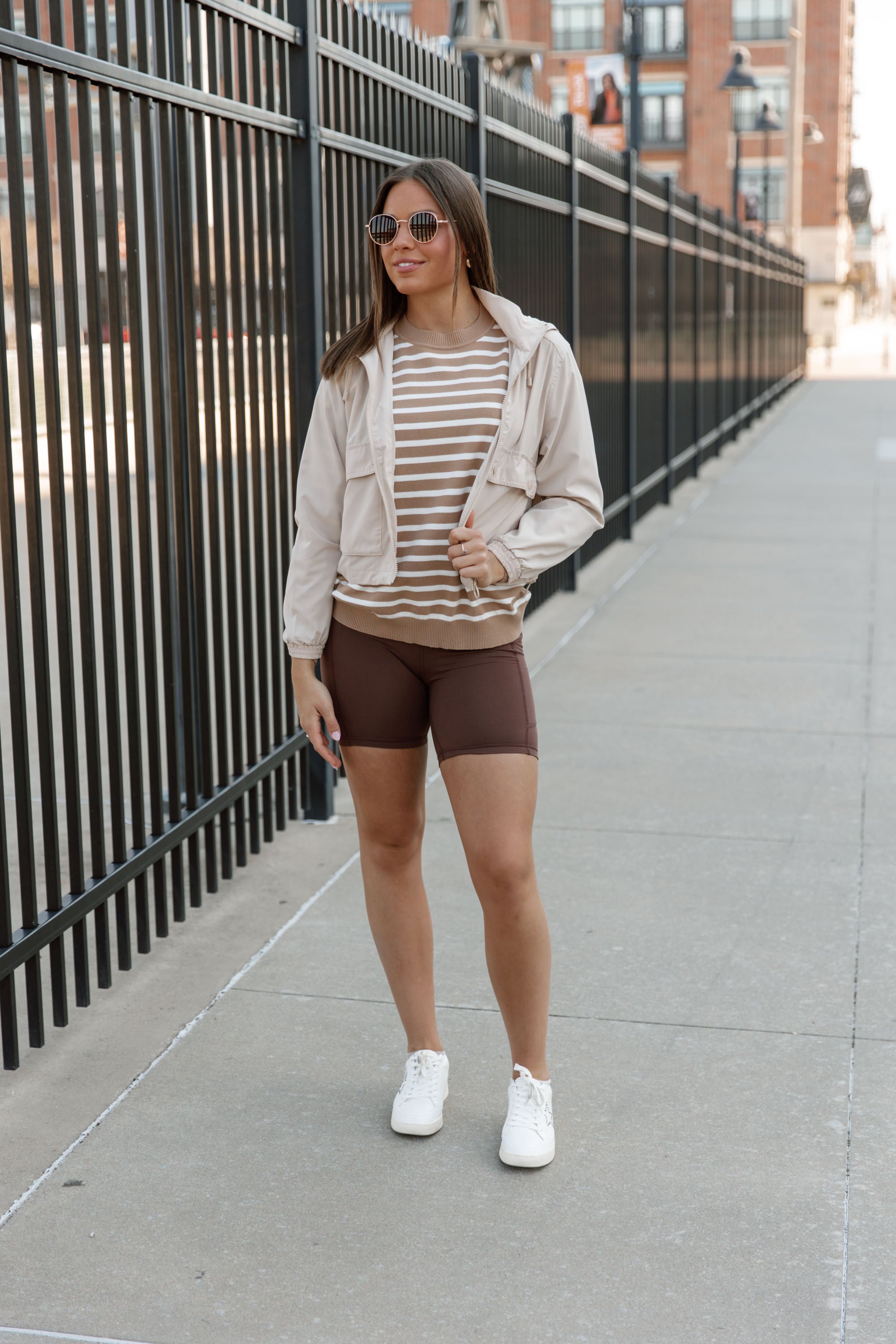 BREEZY BLISS JACKET IN STONE