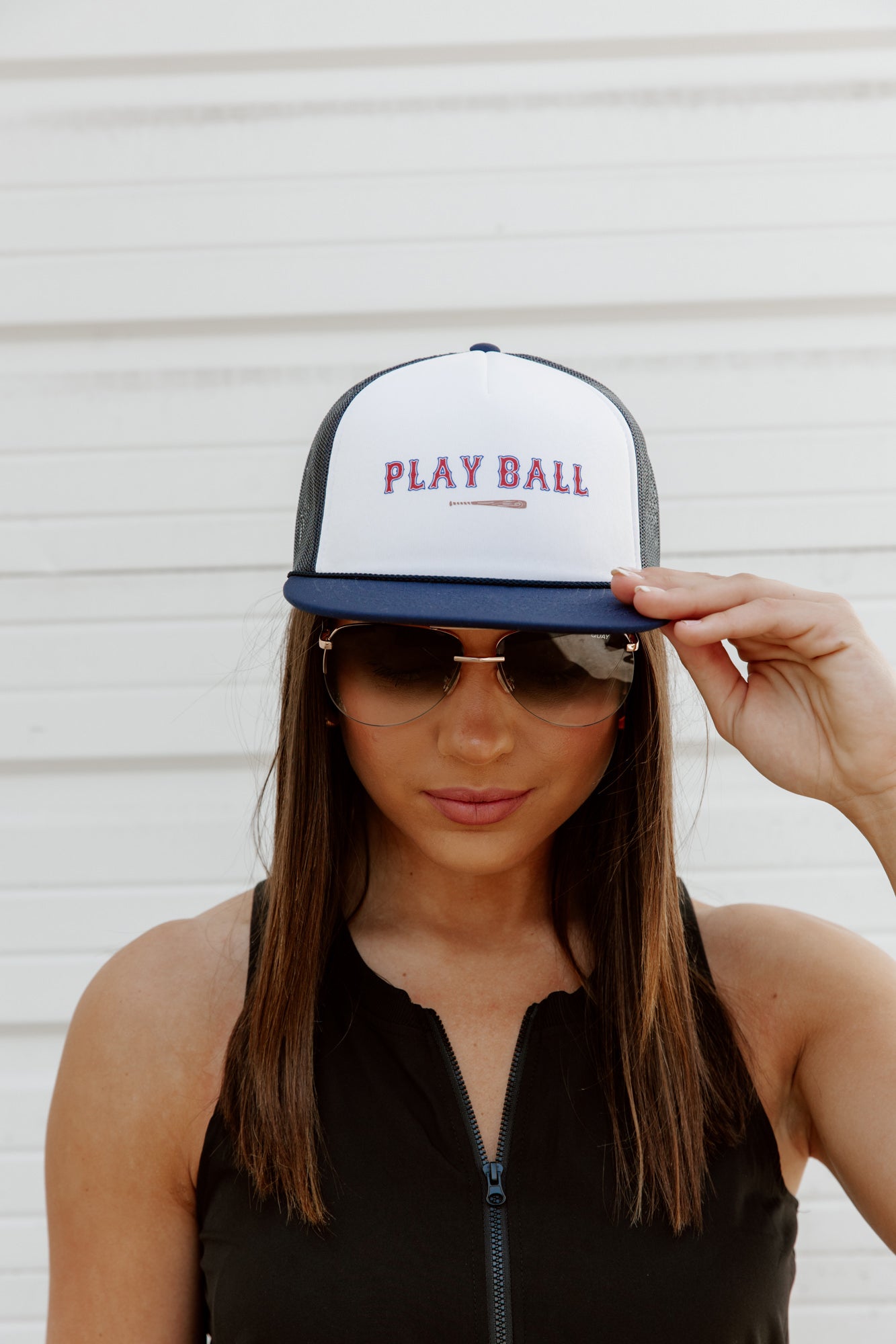 TIMELESS PLAY BALL RETRO FOAM TRUCKER HAT