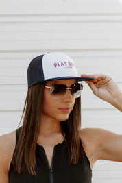 TIMELESS PLAY BALL RETRO FOAM TRUCKER HAT