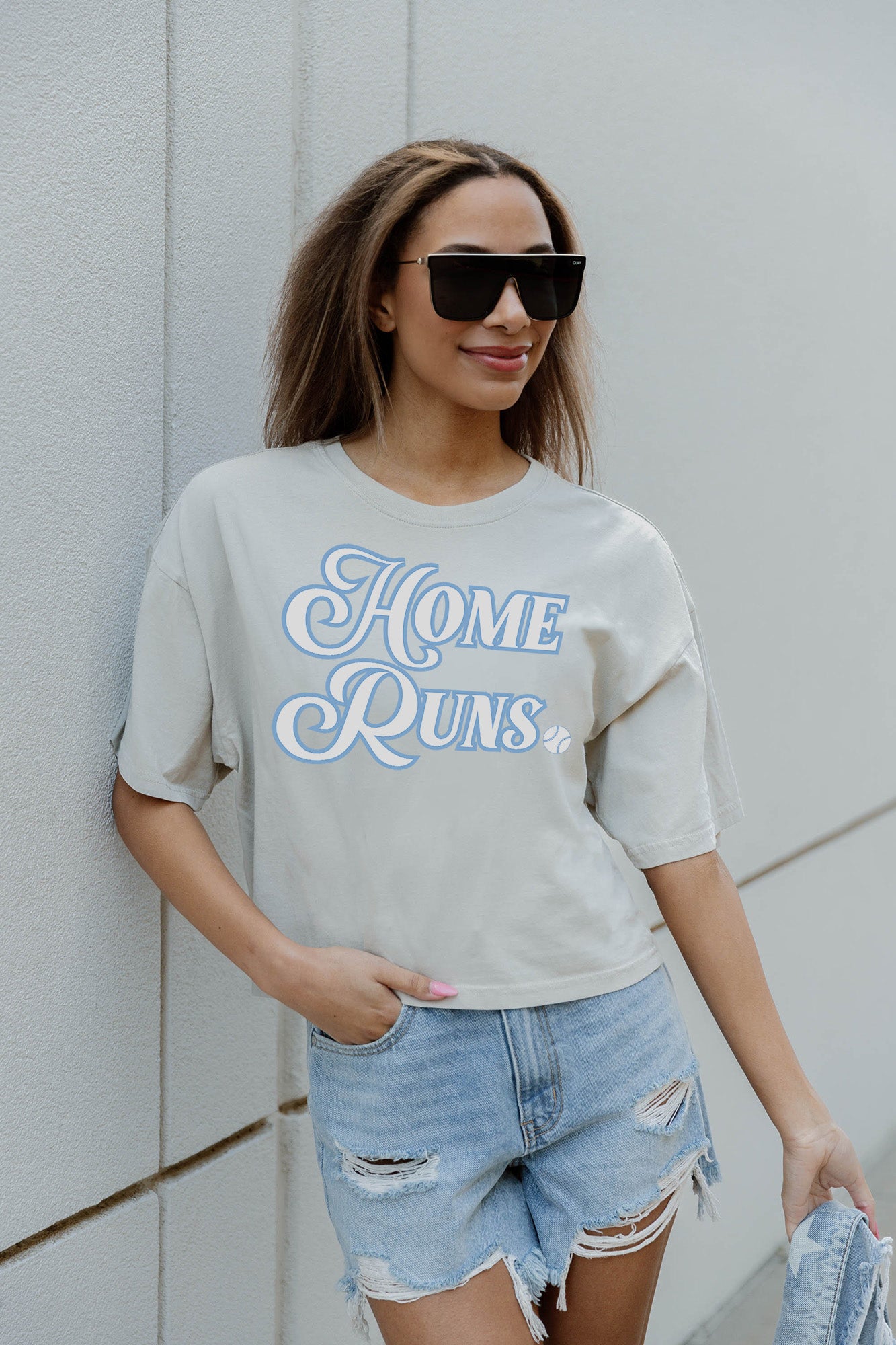 HEADED FOR HOME CLASSIC CROP TEE