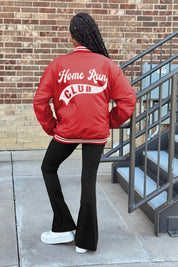 HOME RUN CLUB SPORT STRIPE VARSITY JACKET