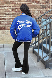 HOME RUN CLUB SPORT STRIPE VARSITY JACKET