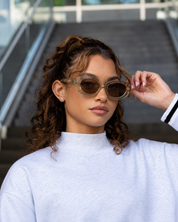 RETRO REVIVAL OVAL SUNGLASSES
