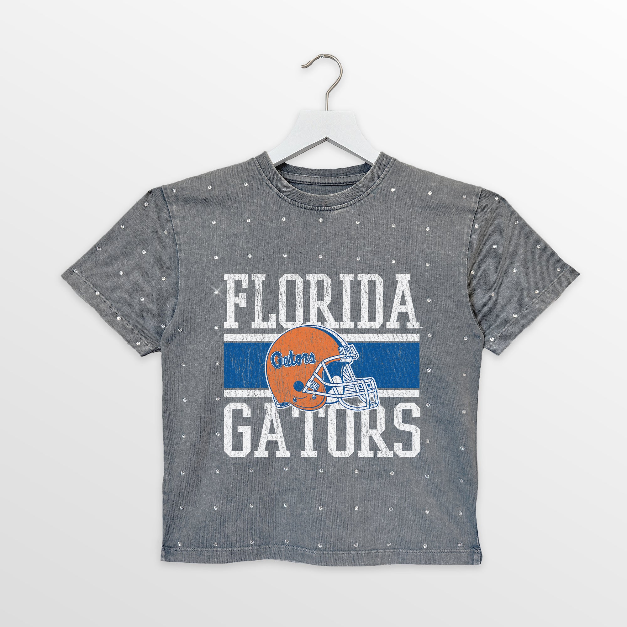FLORIDA GATORS On The Ball Kid's Mini Rhinestone Tee