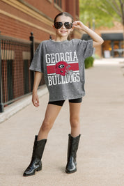 GEORGIA BULLDOGS On The Ball Kid's Mini Rhinestone Tee