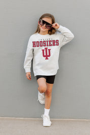 INDIANA HOOSIERS Big Goals Kid's Long-Sleeve Tee