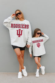 INDIANA HOOSIERS Big Goals Kid's Long-Sleeve Tee