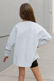 INDIANA HOOSIERS Big Goals Kid's Long-Sleeve Tee