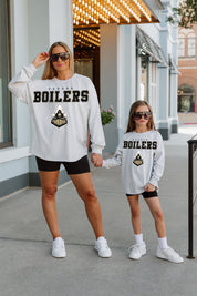 PURDUE BOILERMAKERS Big Goals Kid's Long-Sleeve Tee