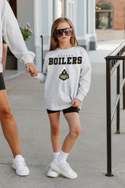PURDUE BOILERMAKERS Big Goals Kid's Long-Sleeve Tee