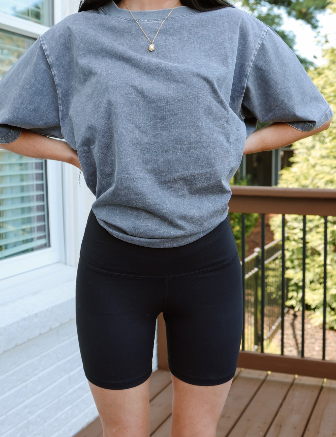 CHIC BREEZE BIKER SHORTS