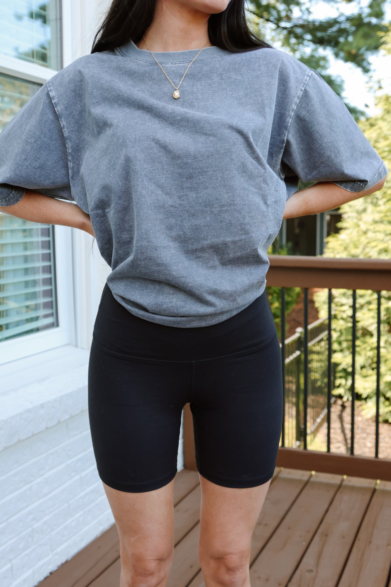 CHIC BREEZE BIKER SHORTS