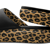 Michigan Wolverines Cheetah Dip Motive Slide Sandles