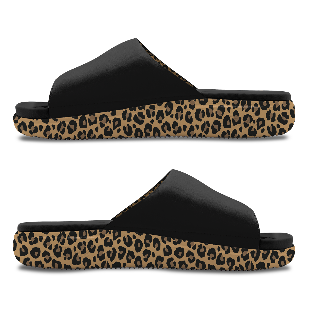 Notre Dame Fighting Irish Cheetah Dip Motive Slide Sandles