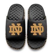 Notre Dame Fighting Irish Cheetah Dip Motive Slide Sandles