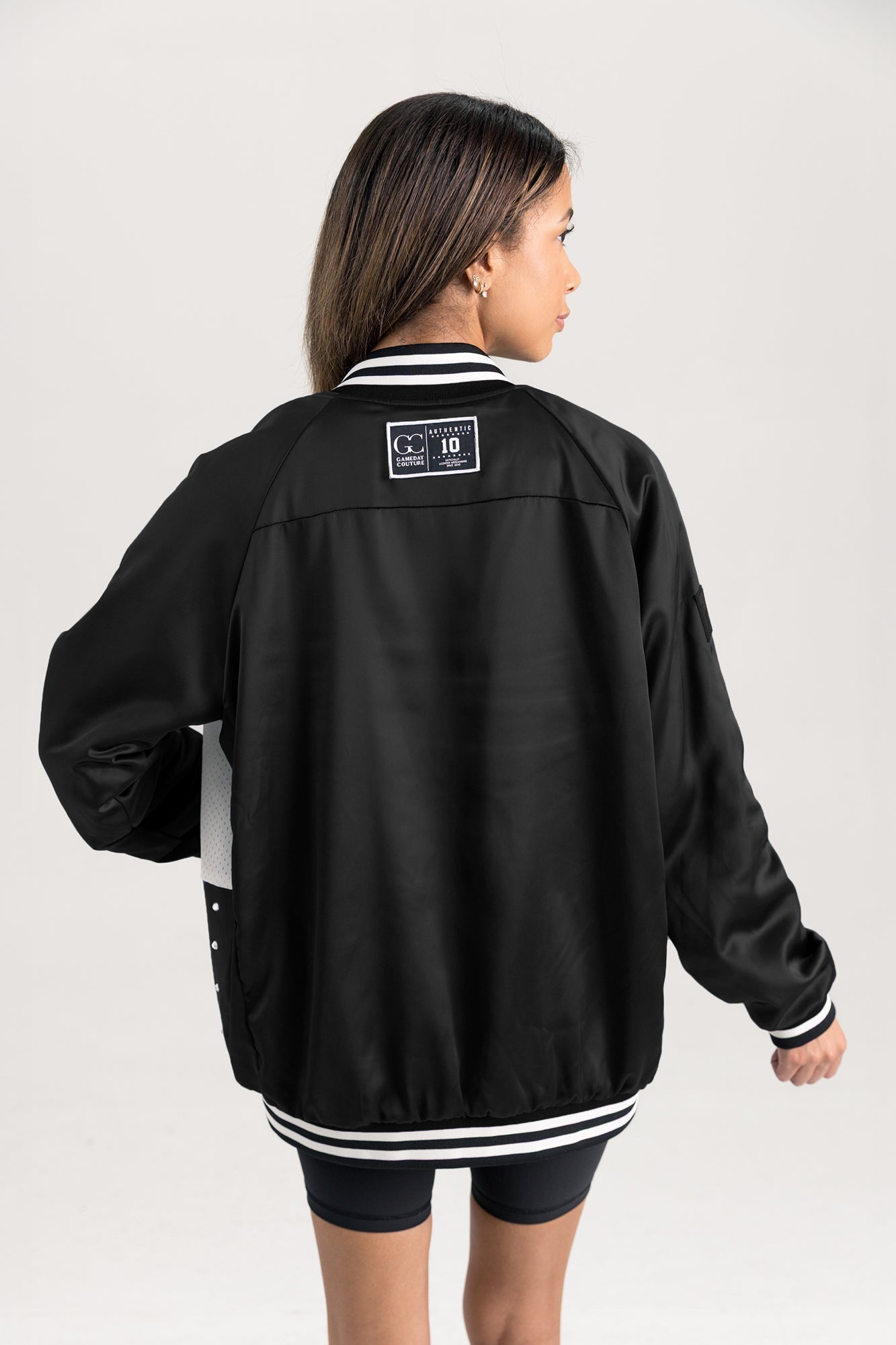 COLUMBUS CREW SC REFINED RIVALRY THROWBACK VARSITY BOMBER JACKET