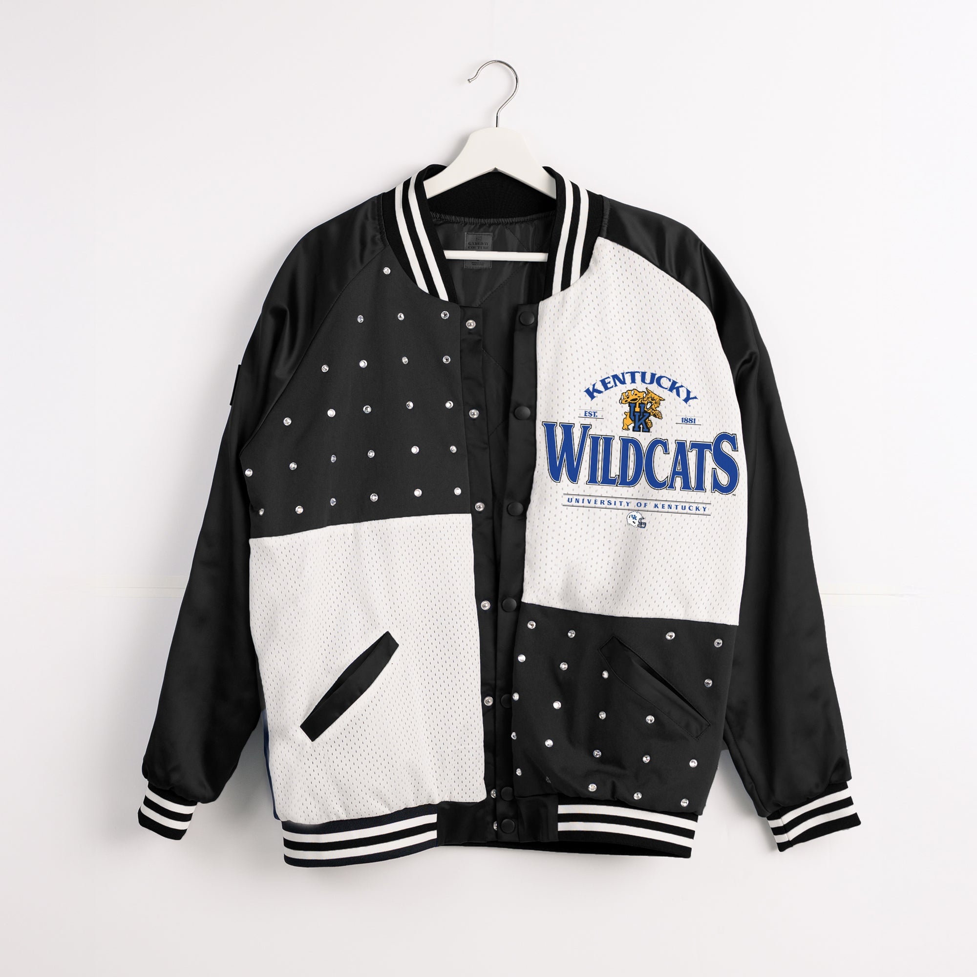 KENTUCKY WILDCATS INNER DRIVE THROWBACK VARSITY BOMBER JACKET