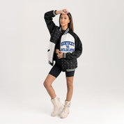 KENTUCKY WILDCATS REFINED RIVALRY THROWBACK VARSITY BOMBER JACKET