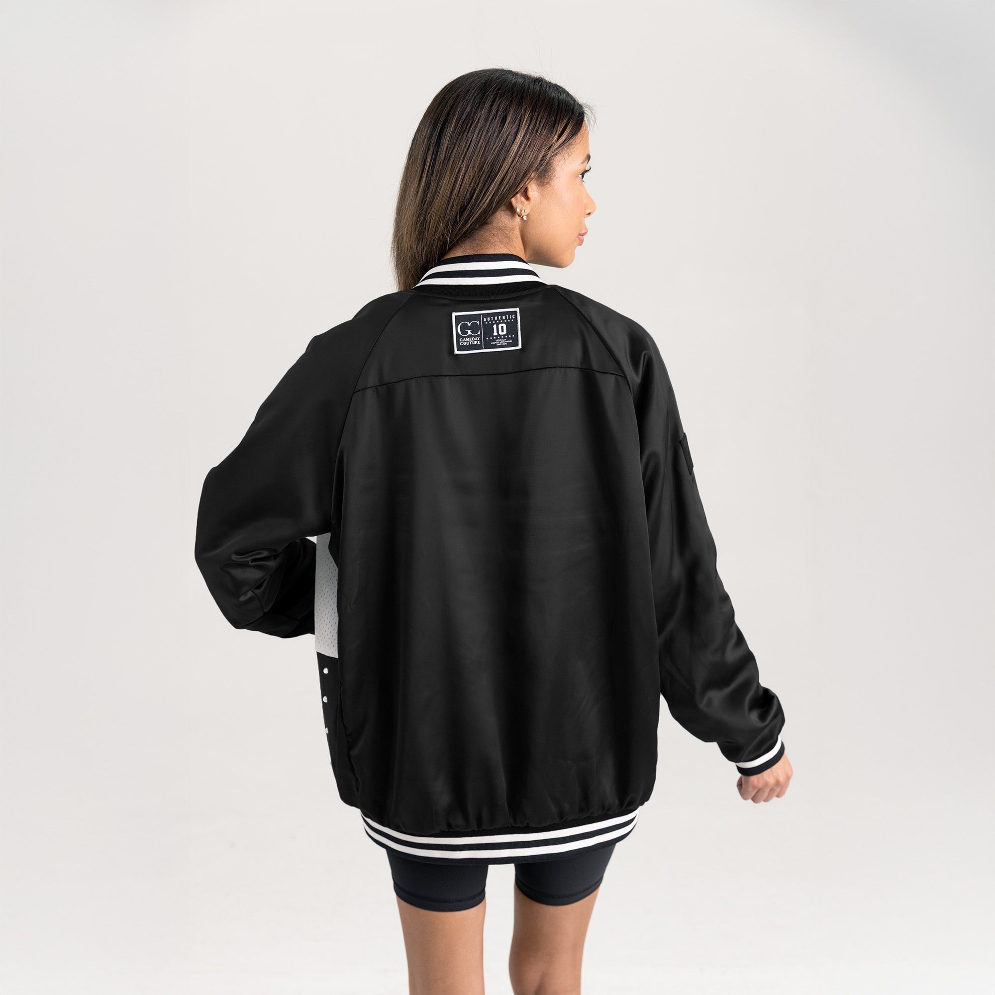 LSU TIGERS INNER DRIVE THROWBACK VARSITY BOMBER JACKET