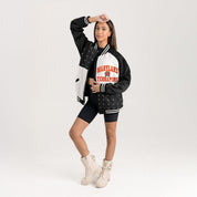 MARYLAND TERRAPINS REFINED RIVALRY THROWBACK VARSITY BOMBER JACKET