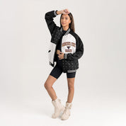 MINNESOTA STATE MANKATO MAVERICKS REFINED RIVALRY THROWBACK VARSITY BOMBER JACKET