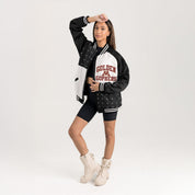 MINNESOTA GOLDEN GOPHERS REFINED RIVALRY THROWBACK VARSITY BOMBER JACKET