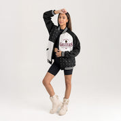 MONTANA GRIZZLIES INNER DRIVE THROWBACK VARSITY BOMBER JACKET