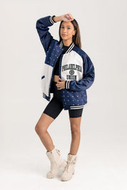 PHILADELPHIA UNION REFINED RIVALRY THROWBACK VARSITY BOMBER JACKET