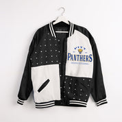 PITTSBURGH PANTHERS INNER DRIVE THROWBACK VARSITY BOMBER JACKET