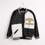 VANDERBILT COMMODORES REFINED RIVALRY THROWBACK VARSITY BOMBER JACKET