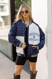 VANCOUVER WHITECAPS FC REFINED RIVALRY THROWBACK VARSITY BOMBER JACKET