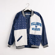 VILLANOVA WILDCATS REFINED RIVALRY THROWBACK VARSITY BOMBER JACKET