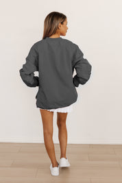 TENNESSEE VOLUNTEERS Victory Bound V-Neck Wind Shirt By Madi Prewett Troutt